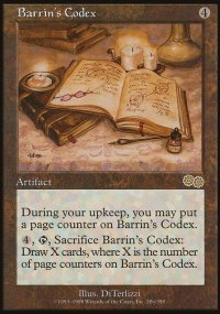 Codex de Barrin - Urza's Saga