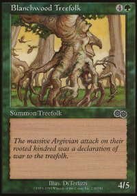 Blanchwood Treefolk - Urza's Saga