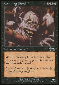 Cackling Fiend - Urza's Saga