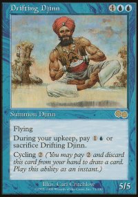 Drifting Djinn - Urza's Saga