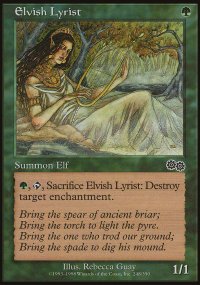 Lyriste elfe - Urza's Saga