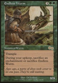 Endless Wurm - Urza's Saga