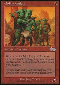 Goblin Cadets - Urza's Saga