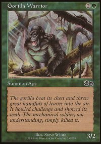 Gorilla Warrior - Urza's Saga