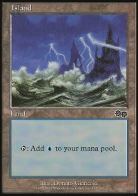 Island - Urza's Saga