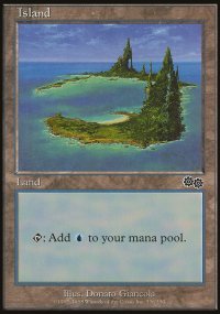 Island - Urza's Saga