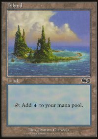 Island - Urza's Saga