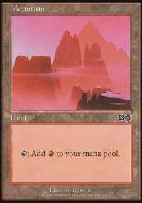 Mountain - Urza's Saga