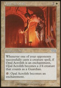 Opal Acrolith - Urza's Saga