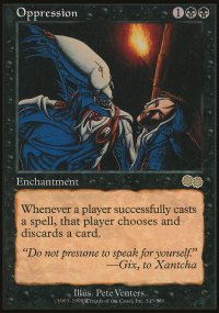 Oppression - Urza's Saga