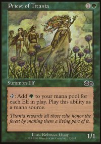 Prtresse de Titania - Urza's Saga