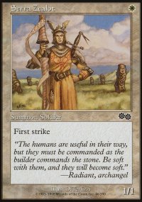 Serra Zealot - Urza's Saga