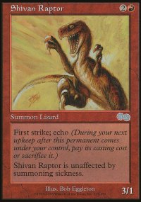 Raptor shivn - Urza's Saga