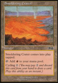 Cratre fumant - Urza's Saga