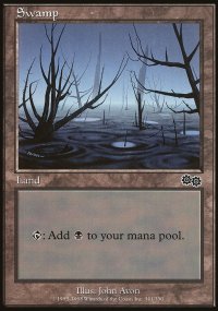 Swamp - Urza's Saga