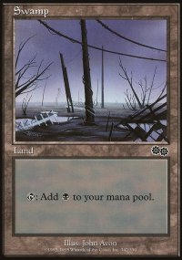 Swamp - Urza's Saga