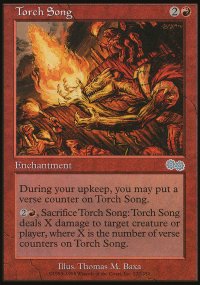 Chant enflamm - Urza's Saga