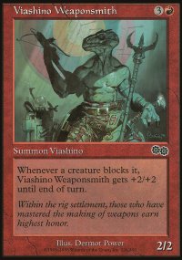 Viashino Weaponsmith - Urza's Saga