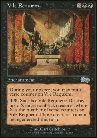 Vile Requiem - Urza's Saga