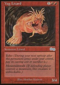 Vug Lizard - Urza's Saga