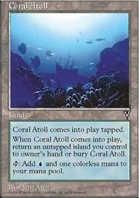 Atoll de corail - Visions