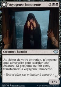 Voyageuse innocente<br>Envahisseuse malveillante