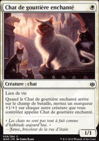 Chat de gouttire enchant - 