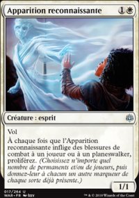 Apparition reconnaissante - 