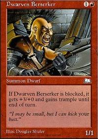 Berserker nain - Weatherlight