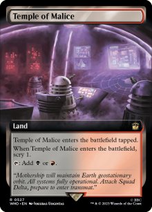 Temple de la malice - 