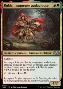 Rubis, traqueuse audacieuse - 