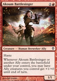 Akoum Battlesinger - 