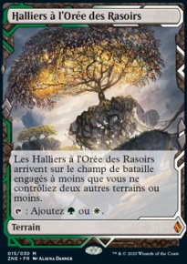 Halliers  l'Ore des Rasoirs - Zendikar Rising Expeditions